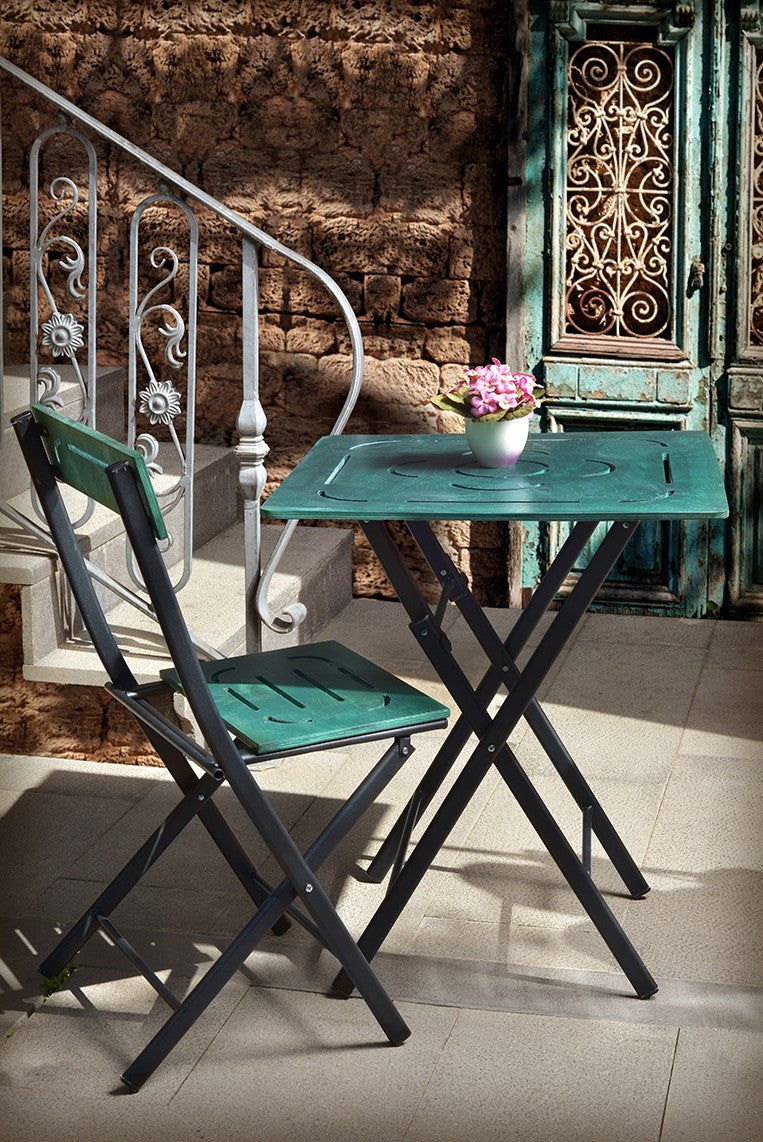 Set mobilier gradina Bistro Set 5 - Verde