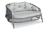 Set mobilier gradina Lerra (1+1+3+Sehpa) - Gri