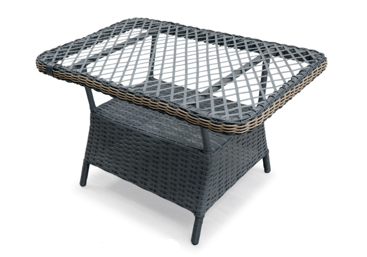Set mobilier gradina Lerra (1+1+3+Sehpa) - Gri