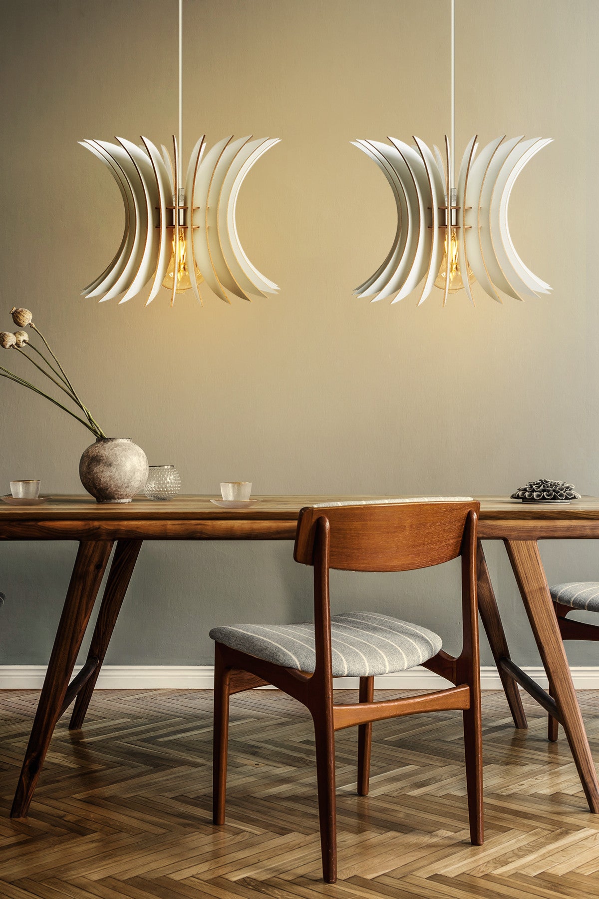 Candelabru 148 - Alb