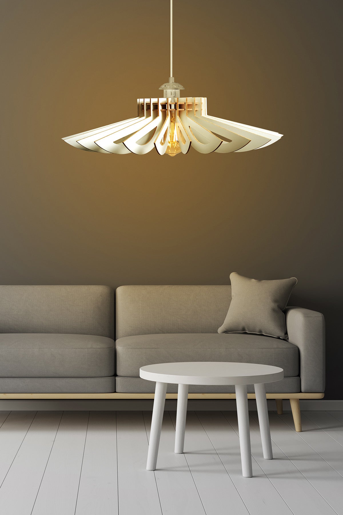 Candelabru 157 - Alb