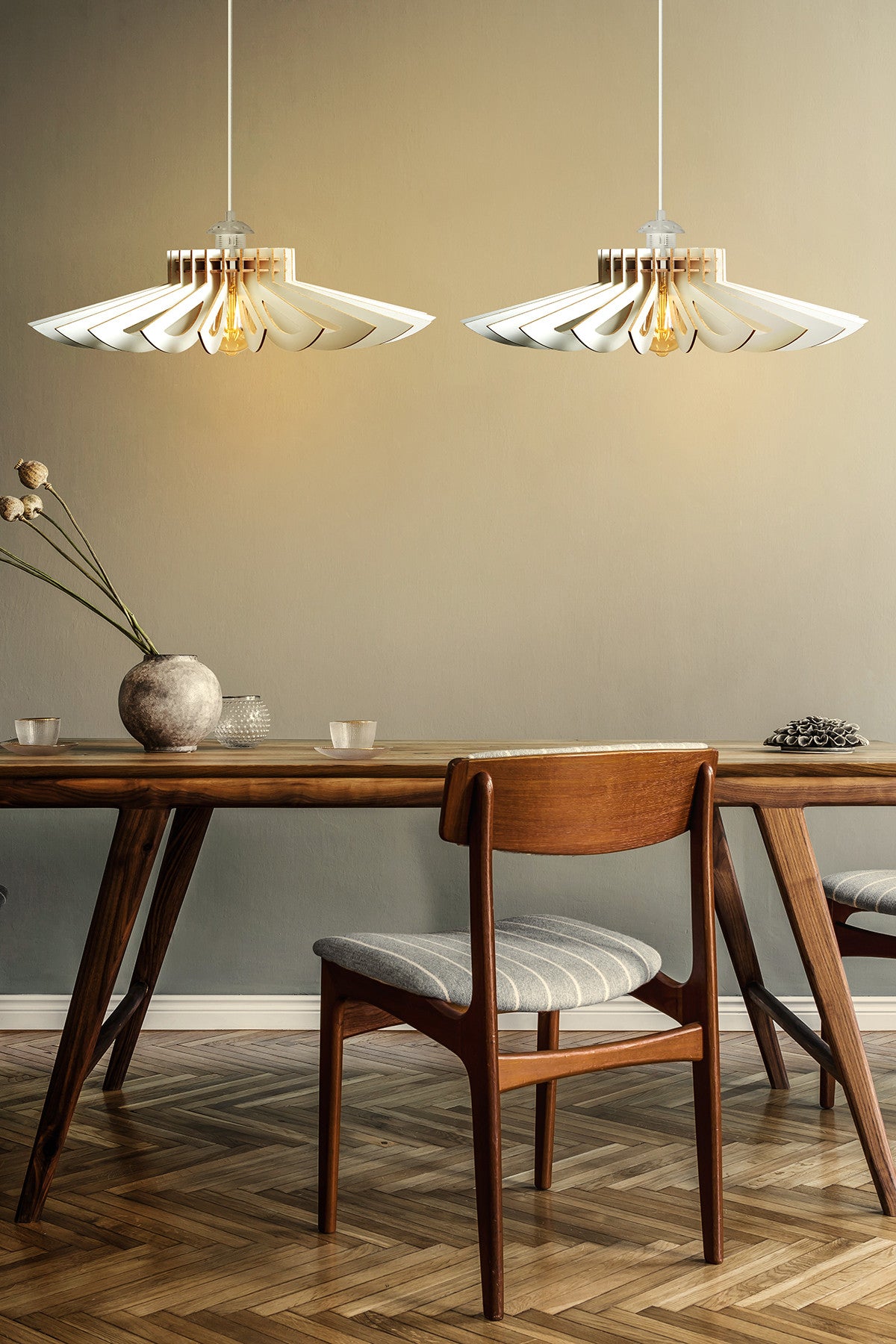 Candelabru 160 - Alb