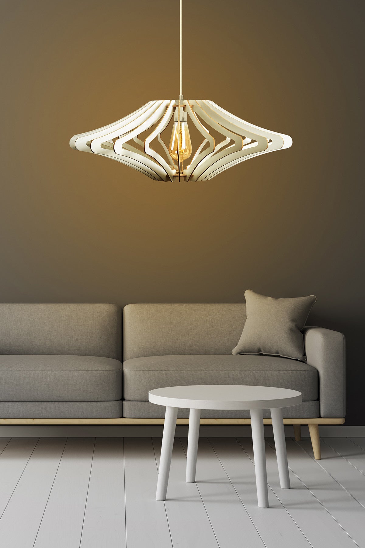Candelabru 169 - Alb