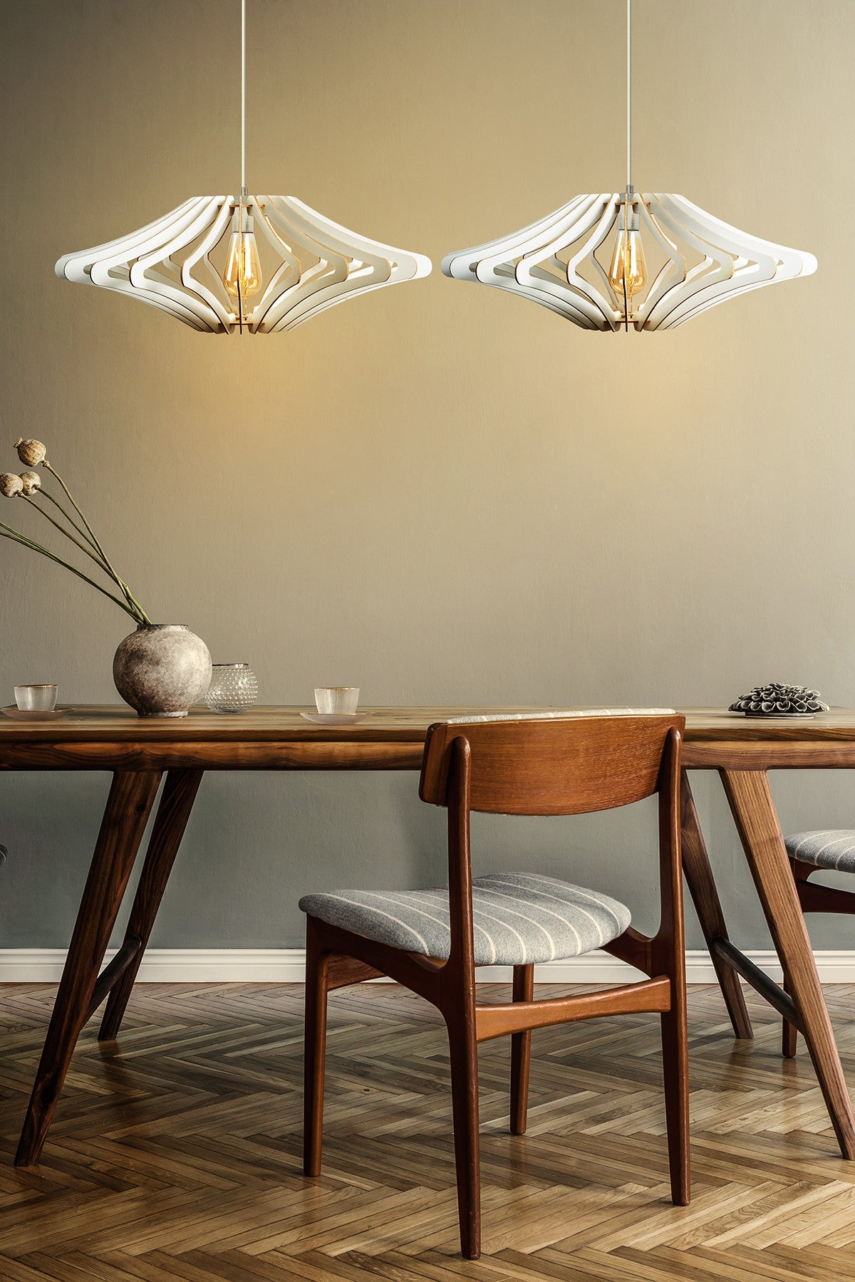 Candelabru 172 - Alb