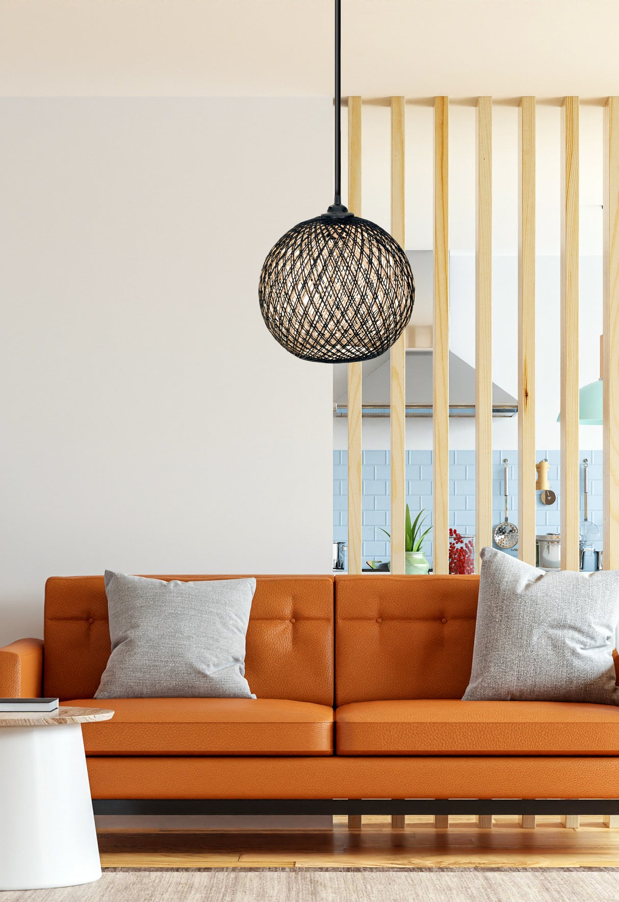 Candelabru 190 - JES - Maro / Negru