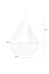 Candelabru 205-AB - Alb