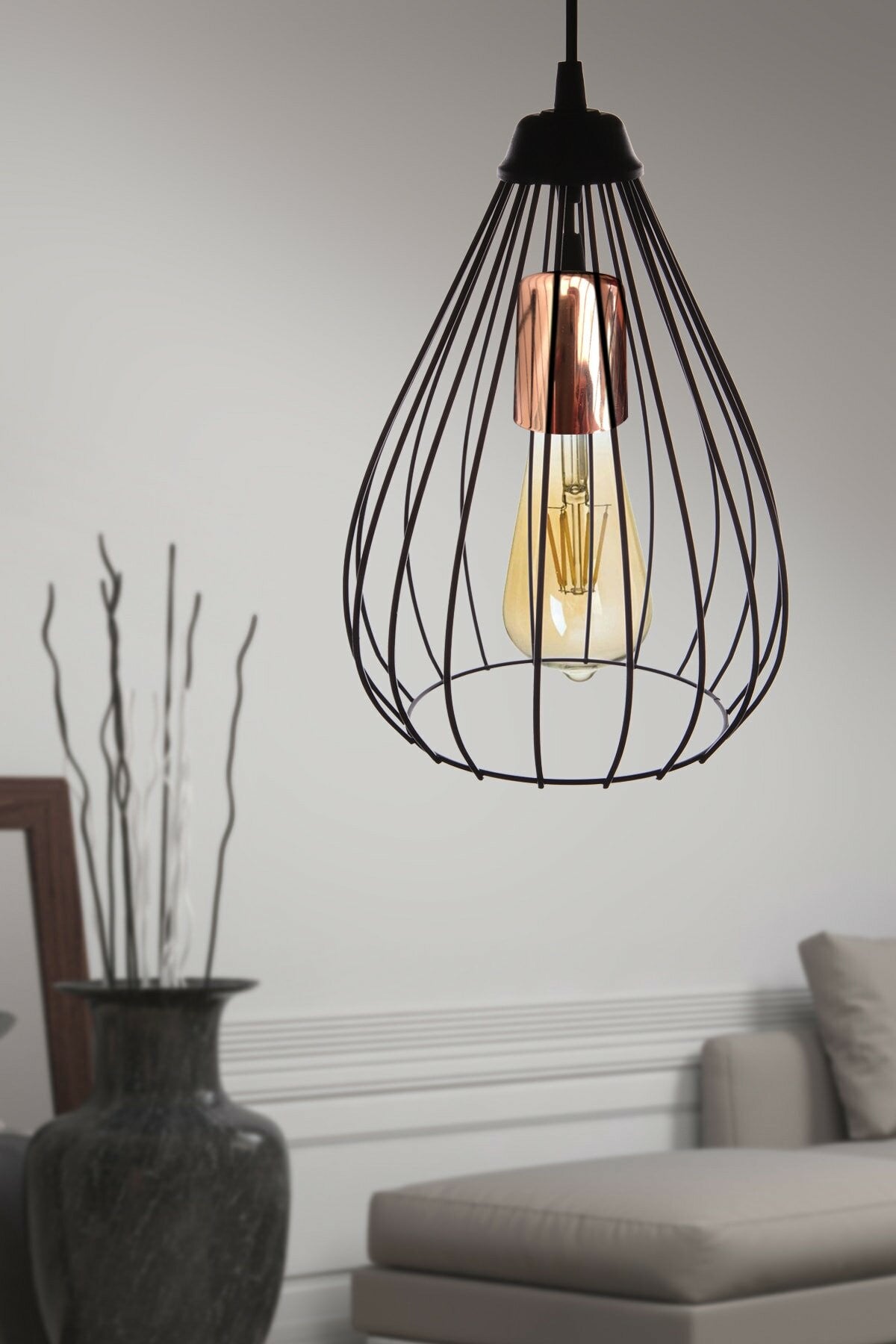 Candelabru 205-AS - Negru