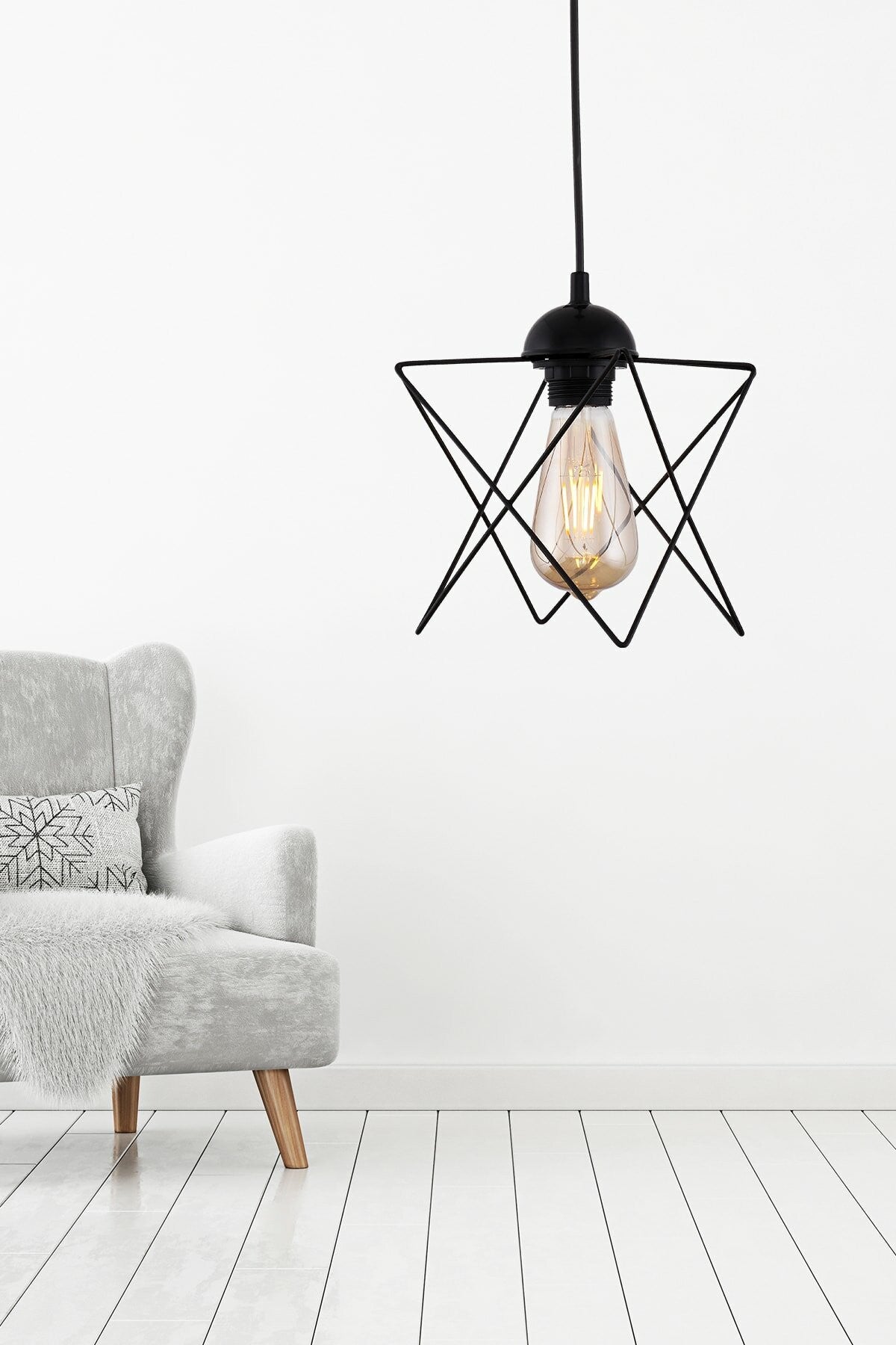 Candelabru 205-P - Negru