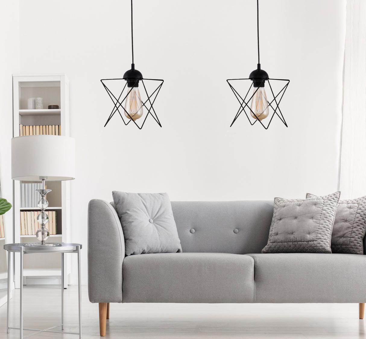 Candelabru 205-P2 - Negru