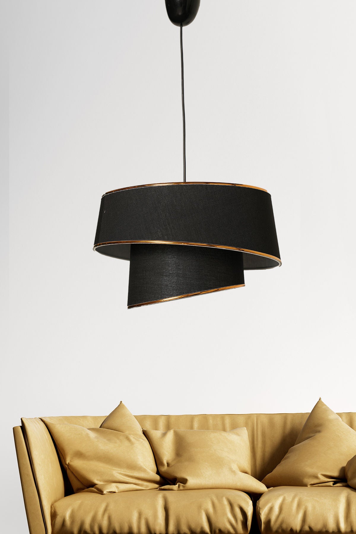 Candelabru Barette - Gold Black - Auriu / Negru