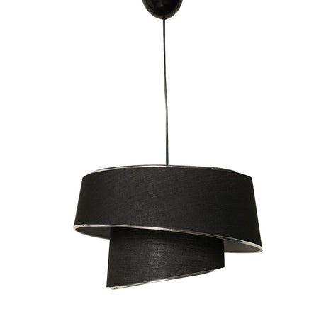 Candelabru Barette - Silver Black - Negru / Argintiu