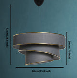 Candelabru Couper - Anthracite Gold - Antracit / Auriu