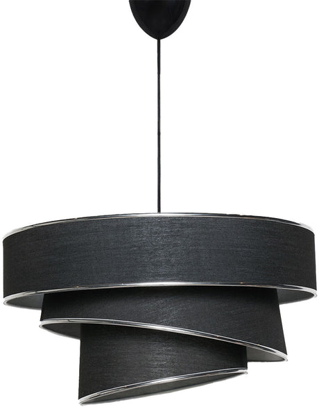 Candelabru Couper - Black Silver - Negru / Argintiu