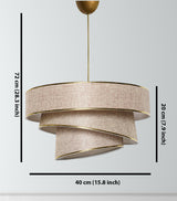 Candelabru Couper - Beige Gold - Bej