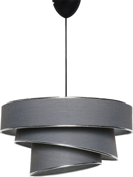 Candelabru Couper - Anthracite Silver - Antracit / Argintiu