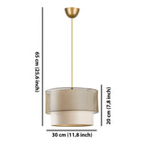 Candelabru Cake Metal - Cream Gold - Crem / Auriu