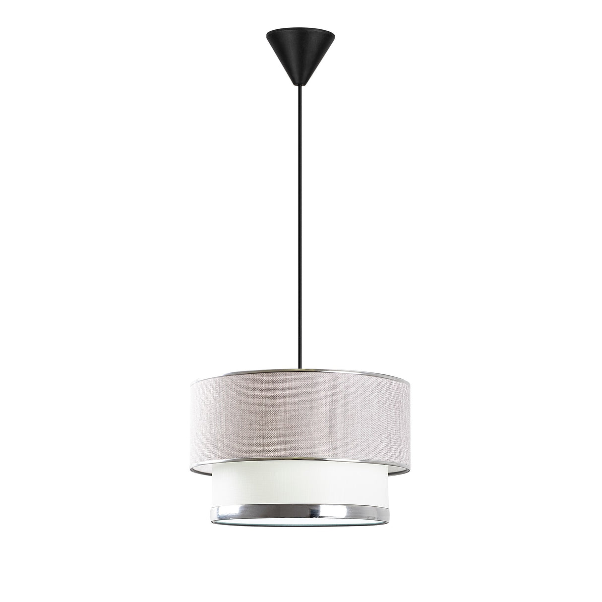 Candelabru Cake - Light Grey Silver - Gri