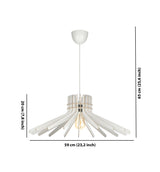 Candelabru Boomerang - White - Alb