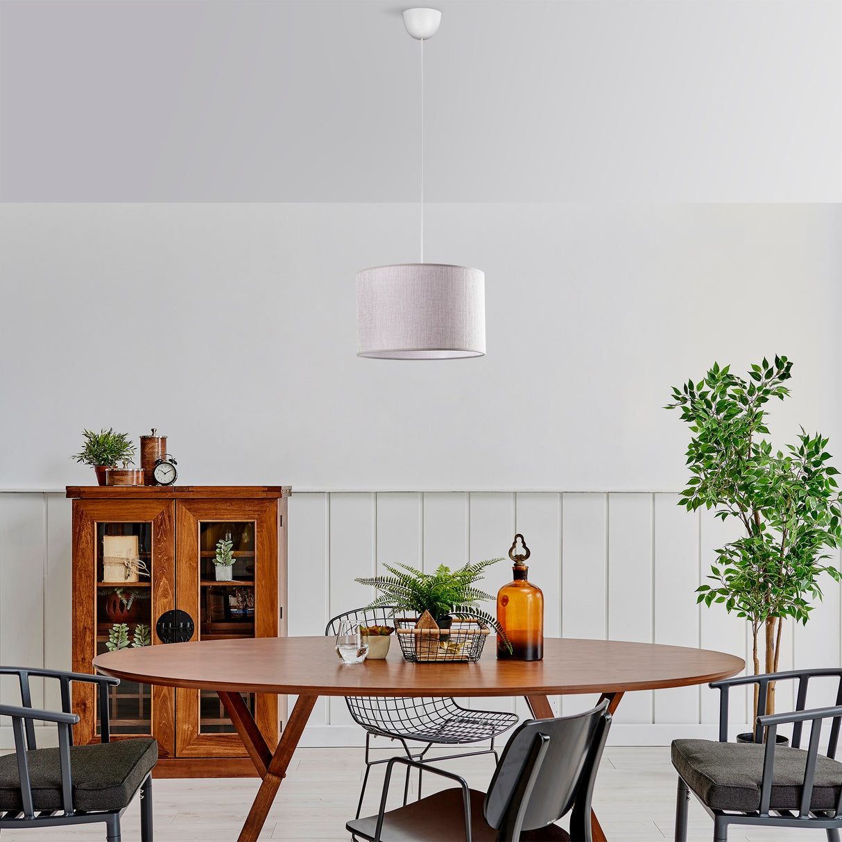 Candelabru Pie - Grey - Gri