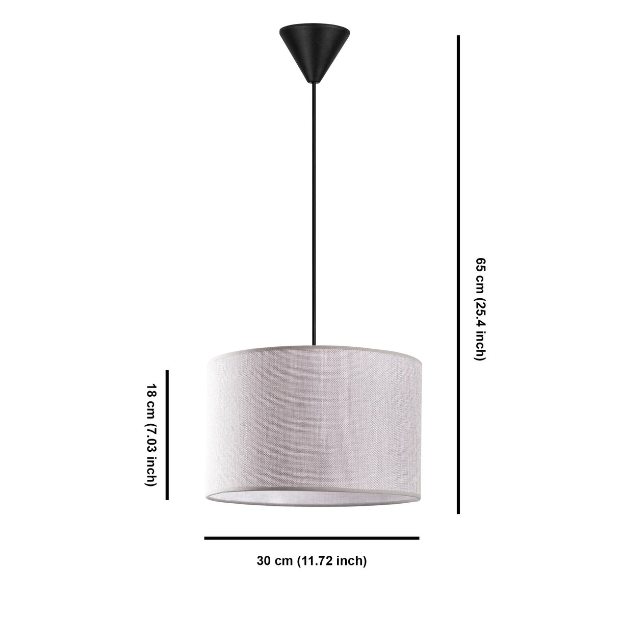 Candelabru Pie - Grey - Gri