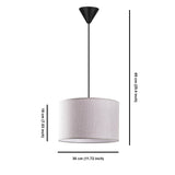 Candelabru Pie - Grey - Gri