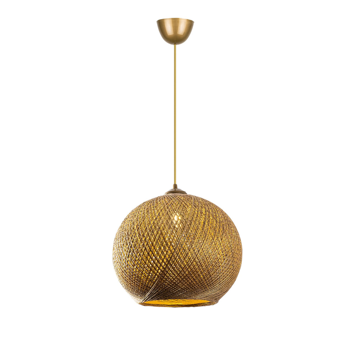 Candelabru Nest - Gold Brown - Auriu / Maro