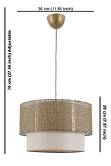 Candelabru Coral - Beige Cream - Auriu / Crem