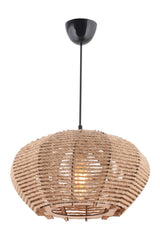 Candelabru Jute Ellipse - Crem