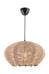 Candelabru Jute Ellipse - Crem