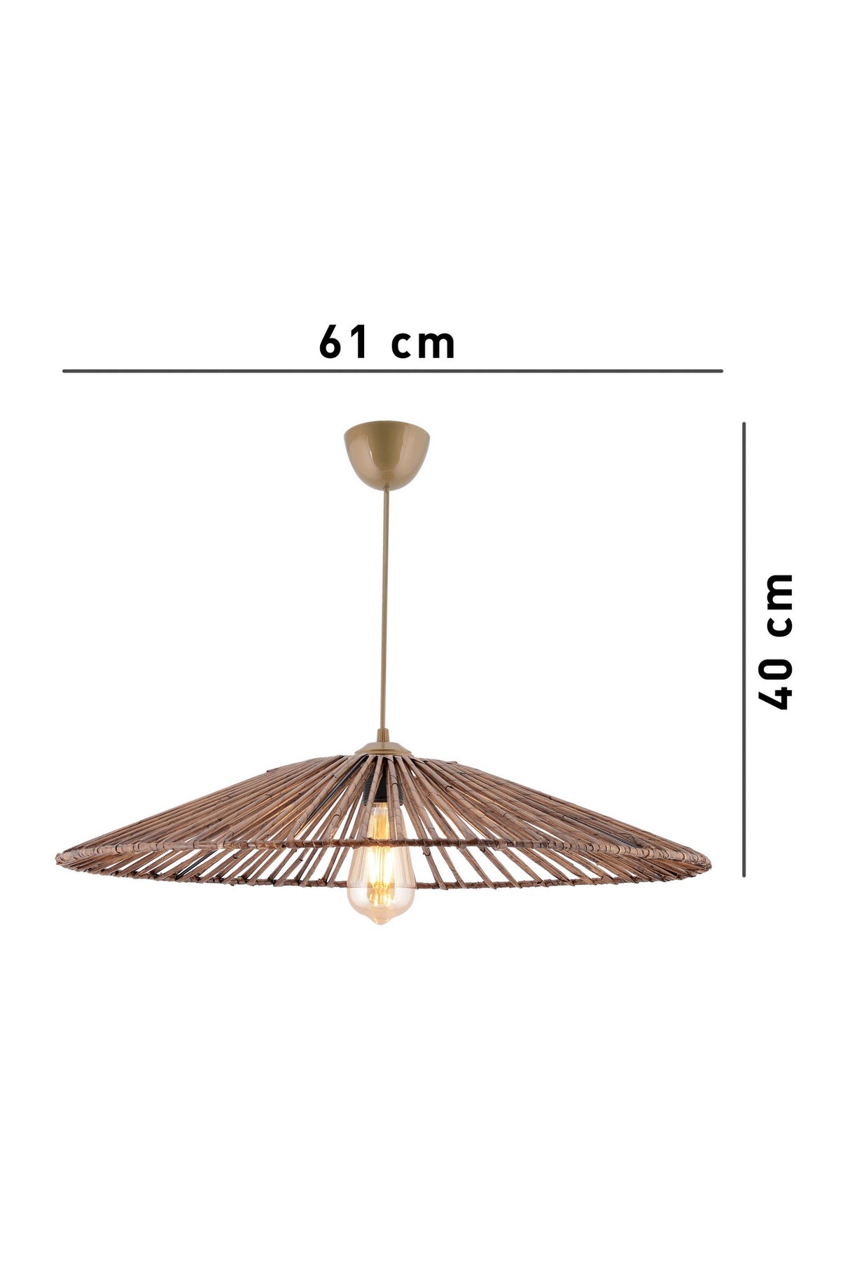 Candelabru Conic - Maro