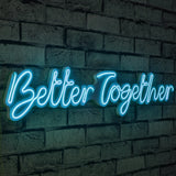 Decoratiune LED Better Together - Blue - Albastru