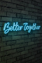 Decoratiune LED Better Together - Blue - Albastru
