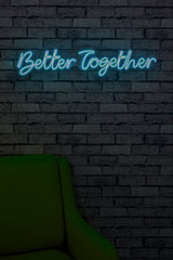 Decoratiune LED Better Together - Blue - Albastru