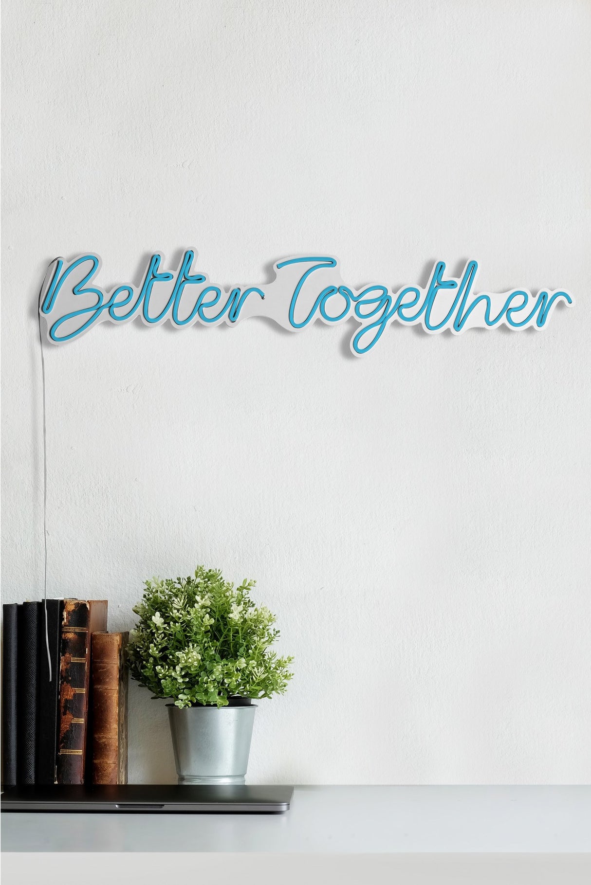 Decoratiune LED Better Together - Blue - Albastru