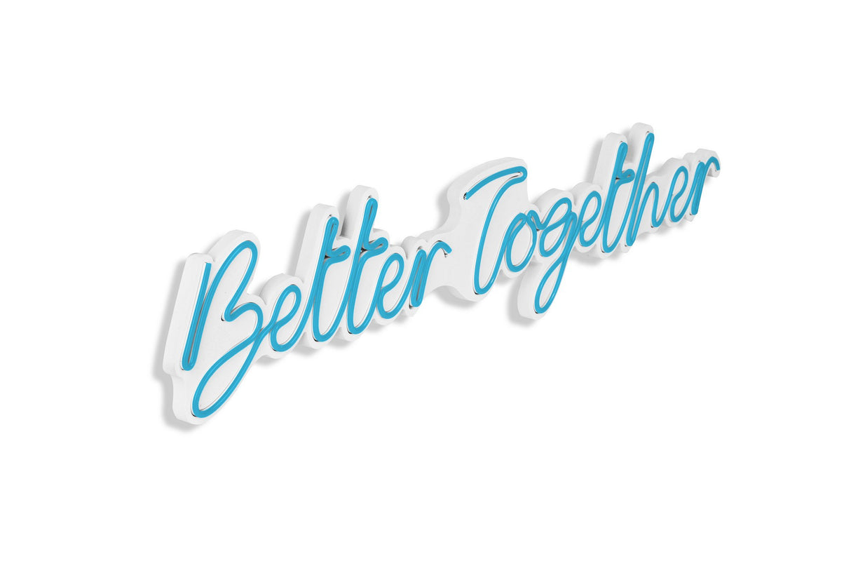 Decoratiune LED Better Together - Blue - Albastru