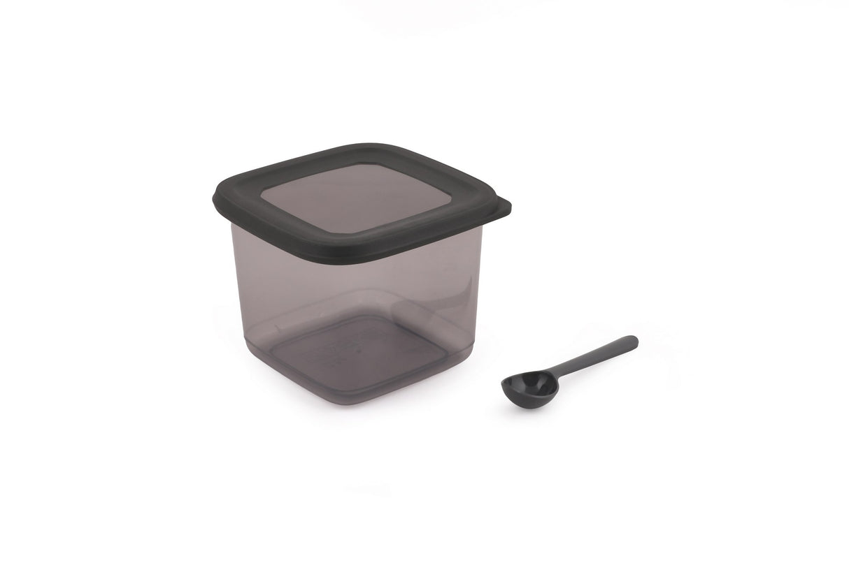 Set cutii depozitare BNMPOLYAS12-5 - Antracit