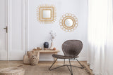 Oglinda perete Boho 45CM QDJ071
