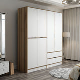 Dulap pentru haine Elina - 7926 - Auriu
