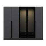 Dulap pentru haine Kale Plus - 7803 - Fume