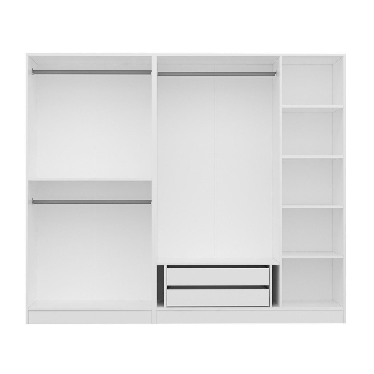Dulap pentru haine Kale Plus - 7811 - Fume