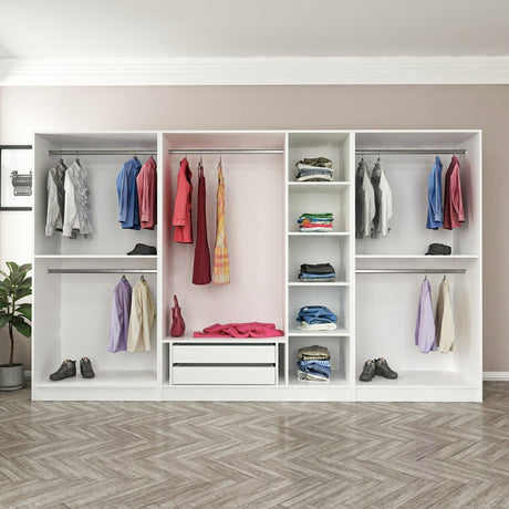 Dulap pentru haine Kale - 5035 - Alb