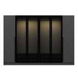 Dulap pentru haine Kale Plus - 7805 - Fume