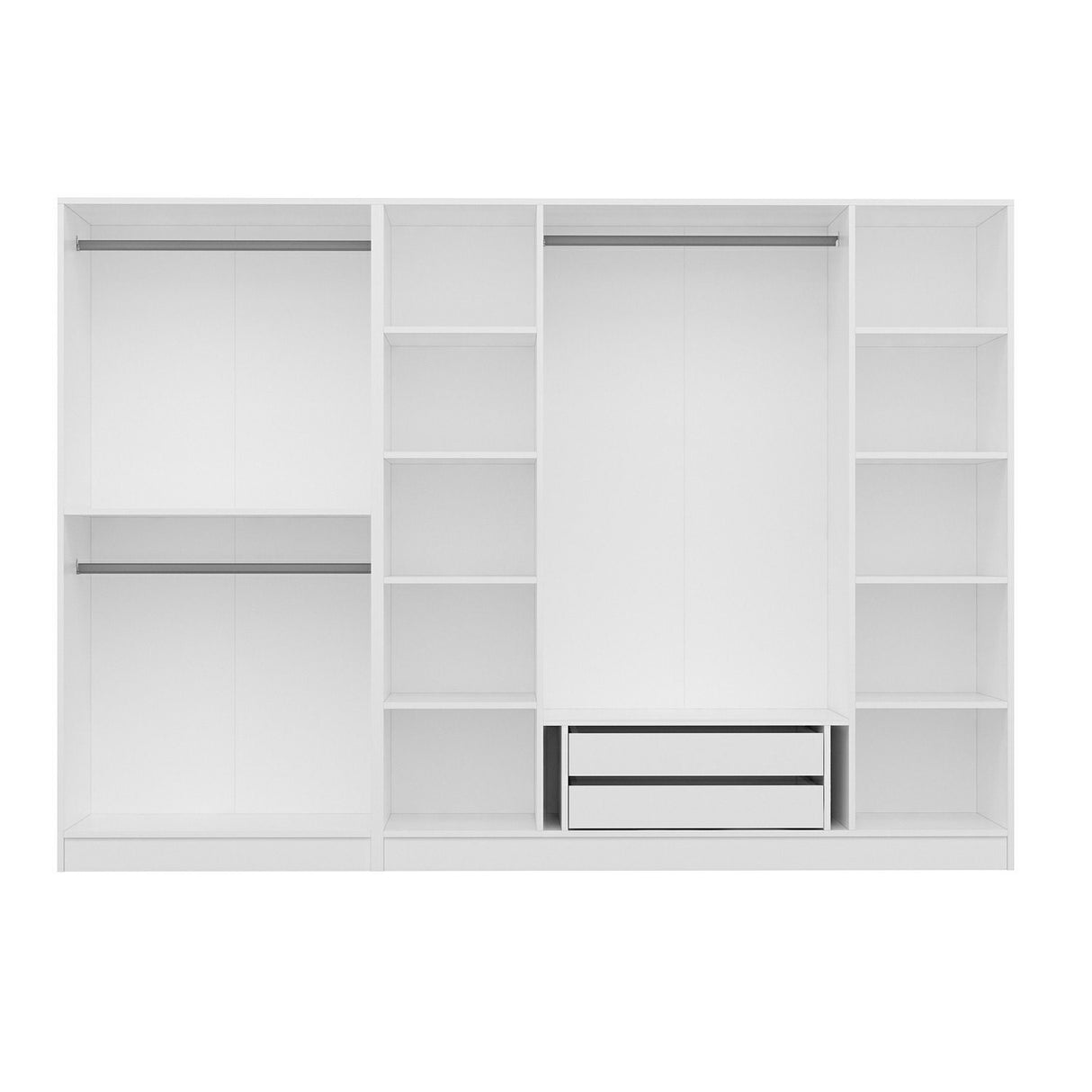 Dulap pentru haine Kale Plus - 7812 - Fume