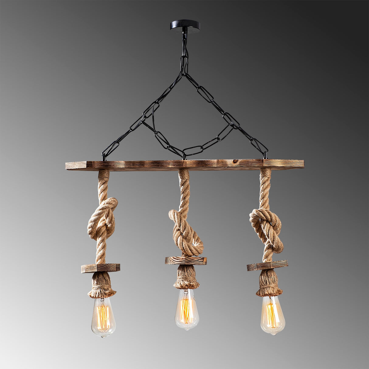 Candelabru Erebos - 111-AV - Negru