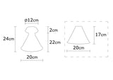 Candelabru Berceste - N-676 - Negru