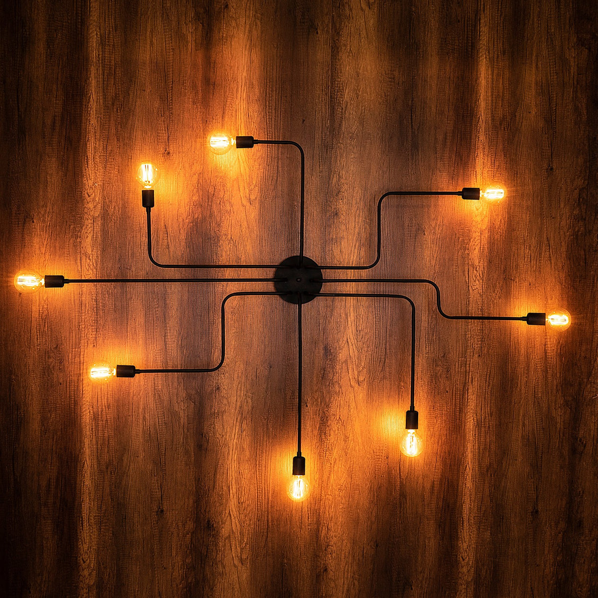 Candelabru Truva - N-697 - Negru