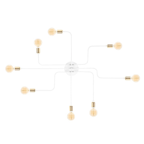 Candelabru Truva - N-704 - Alb