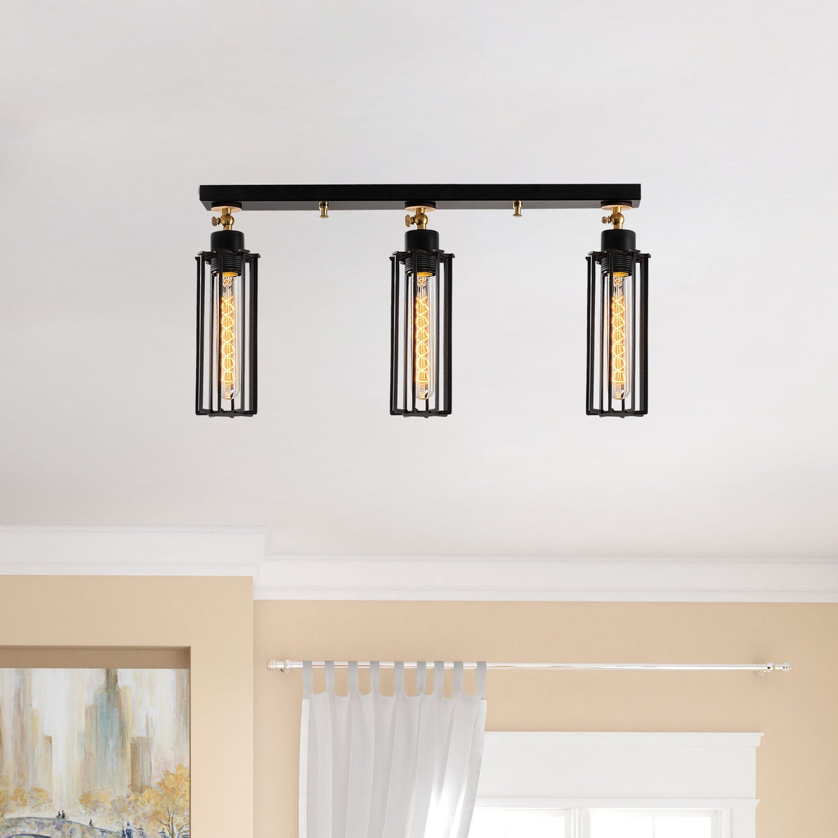Candelabru Likya - N-1016 - Negru