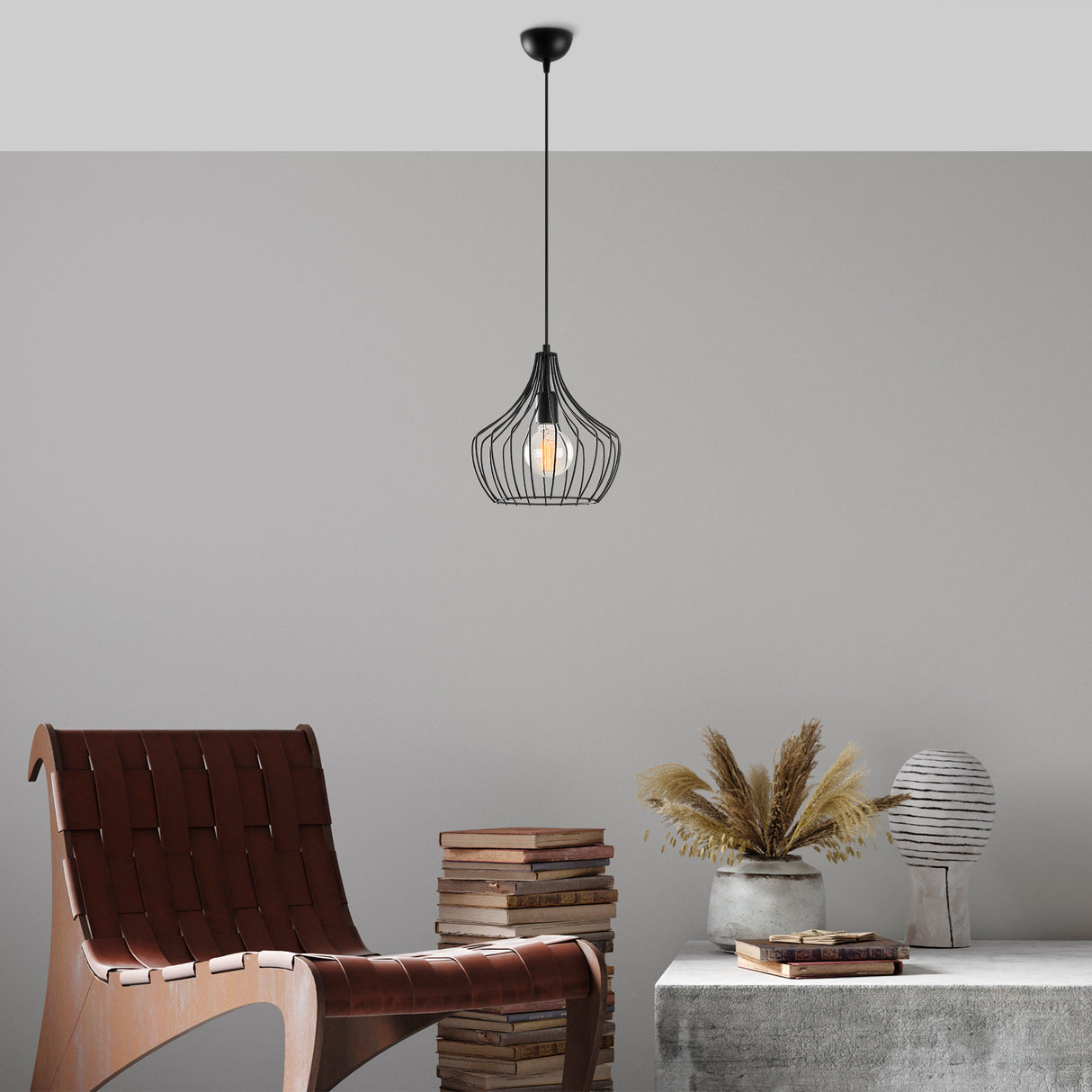 Candelabru Mezopotamya - N-1277 - Negru