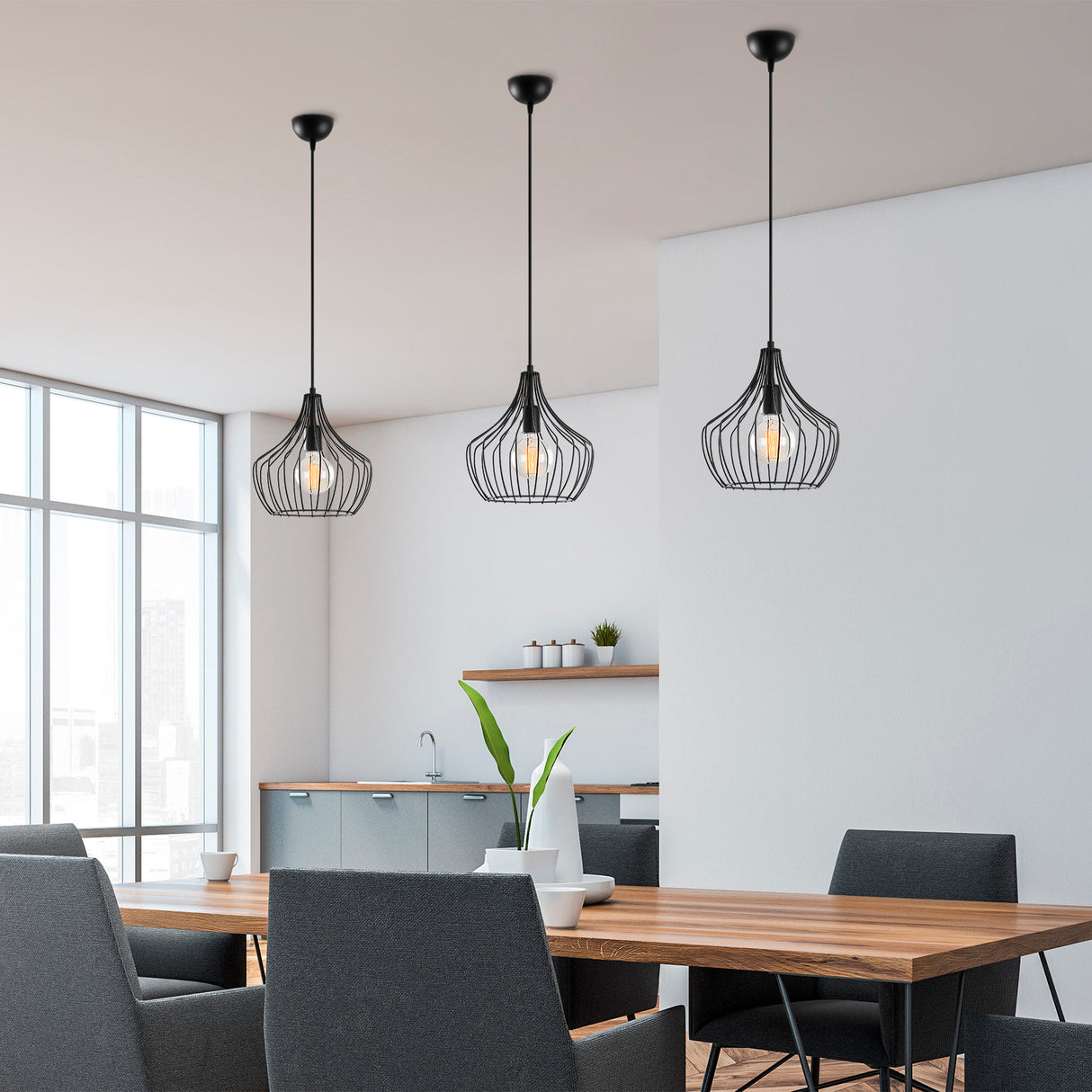Candelabru Mezopotamya - N-1277 - Negru